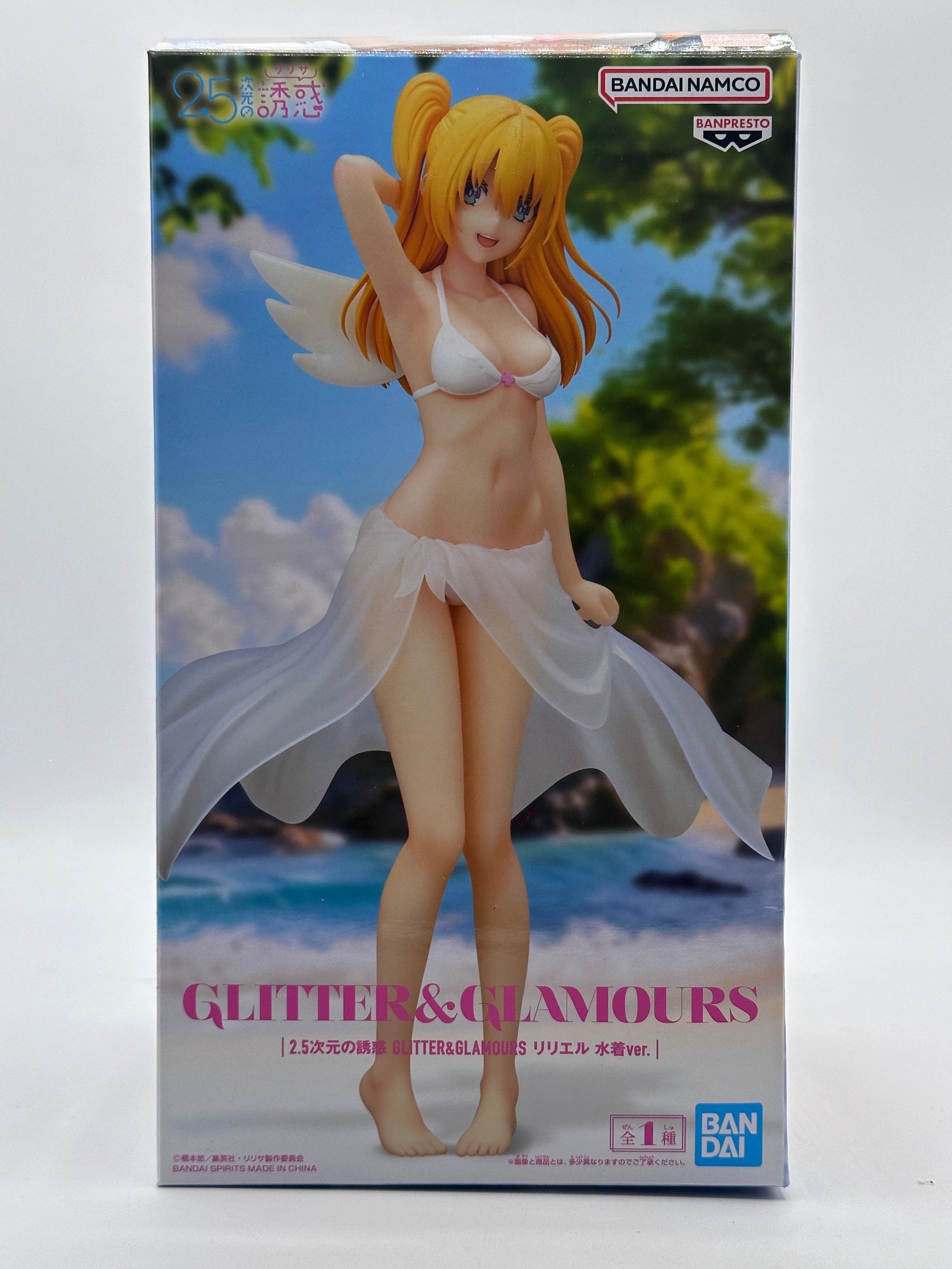 2.5 DIMENSIONAL SEDUCTION FIGURA LILIEL SWIMSUIT VER. GLITTER & GLAMOURS COMO NUEVA