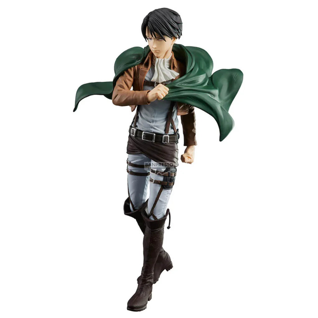 ATTACK ON TITAN FIGURA LEVI ACKERMAN GRANDISTA COMO NUEVA PREVENTA