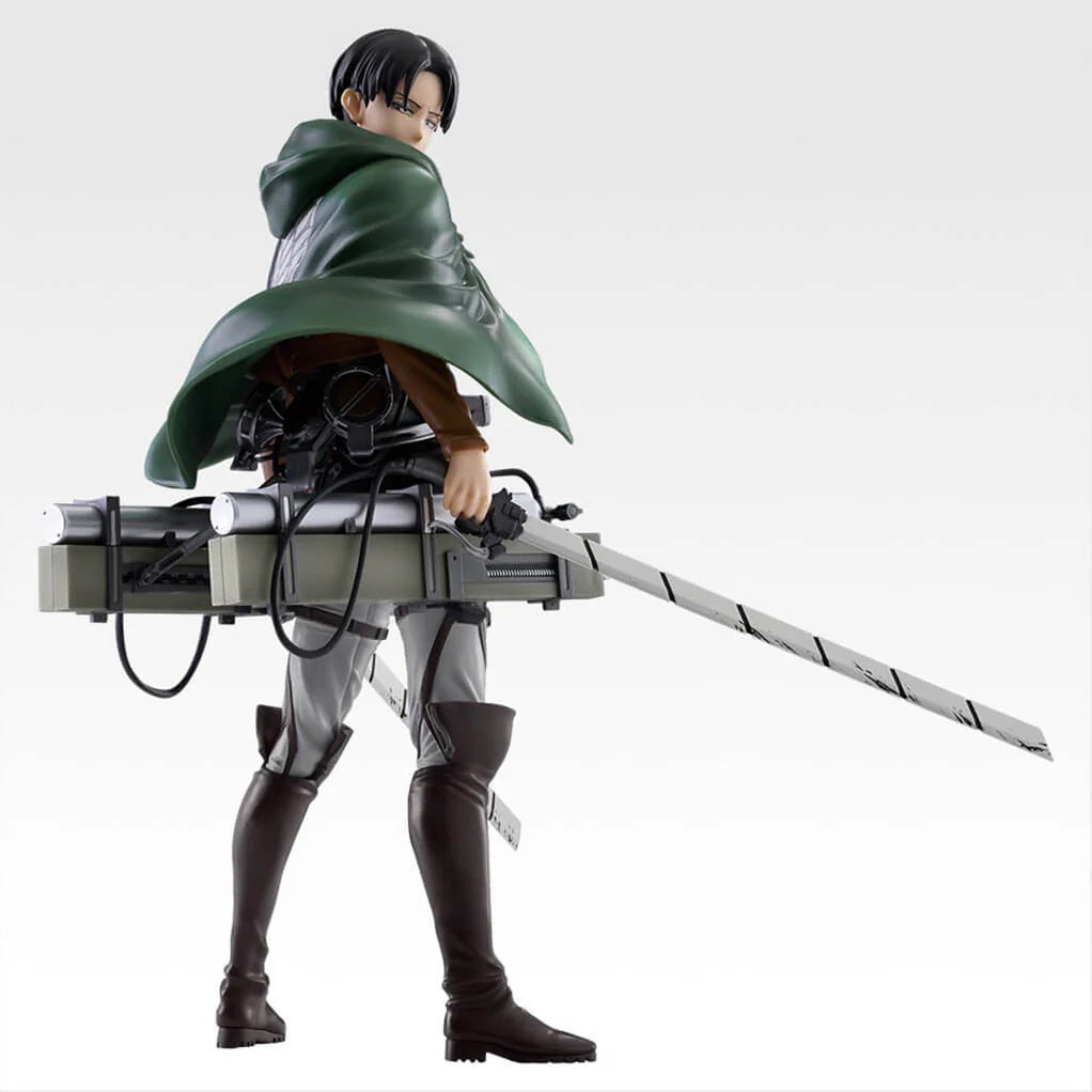 ATTACK ON TITAN ICHIBAN KUJI TAKE DOWN THE BEAST TITAN FIGURA LEVI ACKERMAN PRICE B PRECINTADA STOCK JAPÓN 5-6 sem.