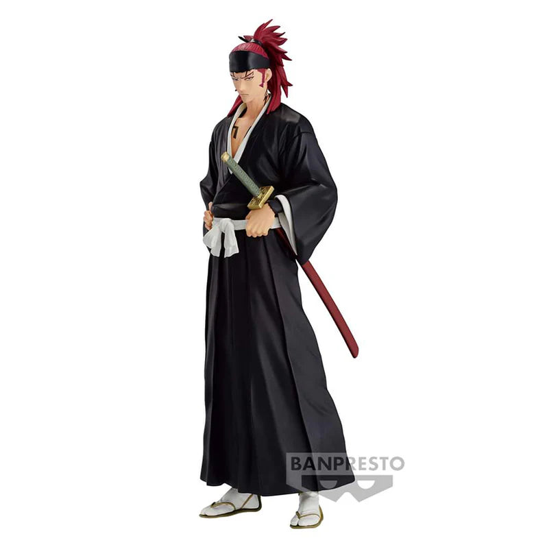BLEACH - FIGURA RENJI ABARAI SOLID AND SOULS COMO NUEVA PREVENTA 3-4 SEM.