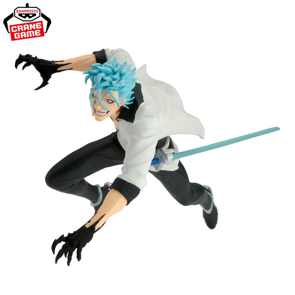 BLEACH GRIMMJOW FIGURA JAEGERJAQUES VIBRATION STARS COMO NUEVA STOCK JAPÓN 5-6 sem.