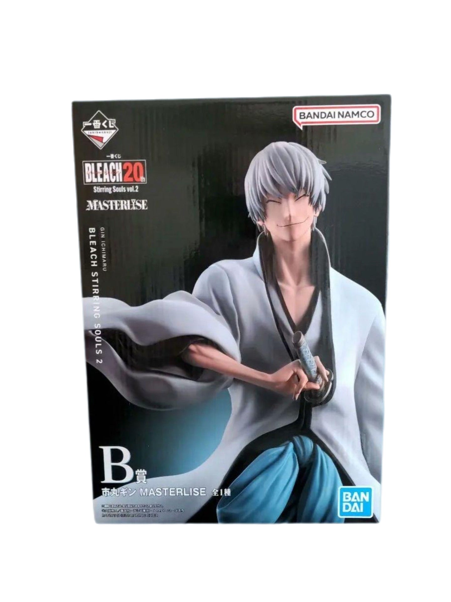 BLEACH STIRRING SOULS VOL. 2 FIGURA PRICE B GIN ICHIMARU MASTERLISE ICHIBAN KUJI PRECINTADA PREVENTA 3-4 sem. Ichiban Kuji Otaku Village