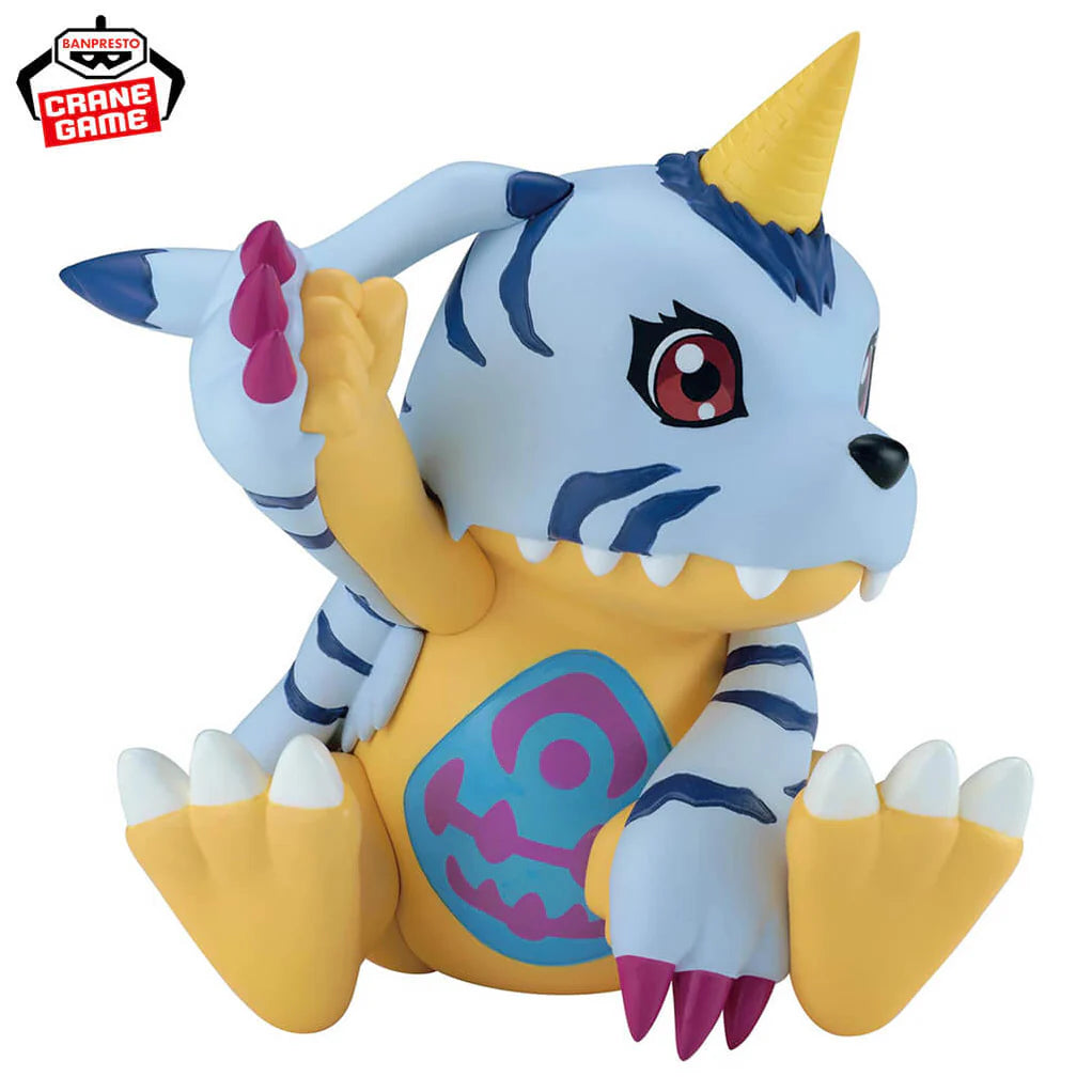 DIGIMON ADVENTURE FIGURA DE GABUMON SOFVIMATES COMO NUEVA STOCK JAPÓN
