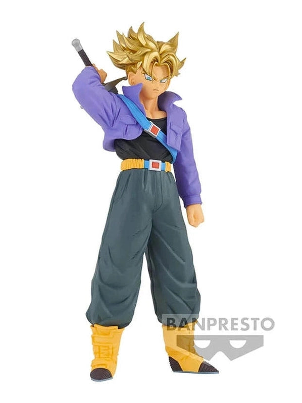 DRAGON BALL Z FIGURA TRUNKS SUPER SAIYAN BLOOD OF SAIYANS BANPRESTO COMO NUEVA