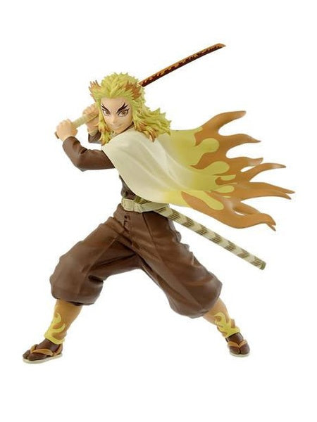 FIGURA KIMETSU NO YAIBA RENGOKU KIMETSU VIBRATION STARS VER. SEPIA COMO NUEVA STOCK JAPÓN 5-6 sem.