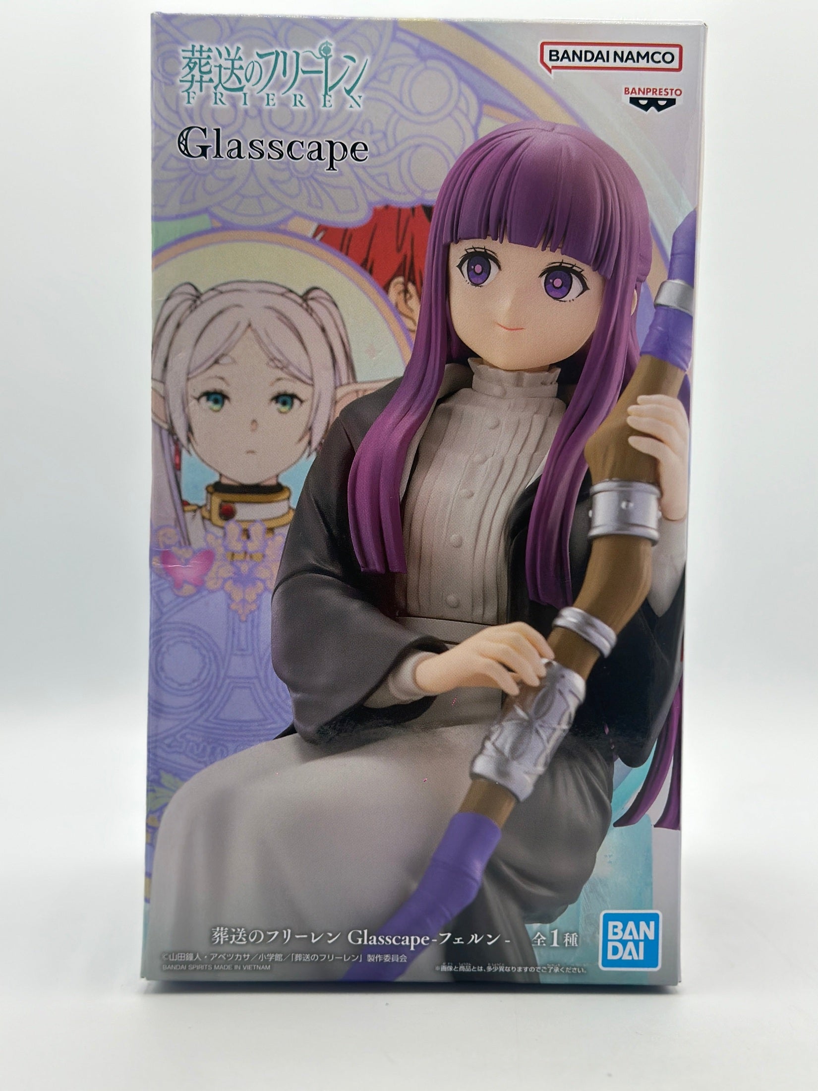 FRIEREN BEYOND JOURNEY'S END FIGURA FERM GLASSCAPE COMO NUEVA Banpresto Otaku Village