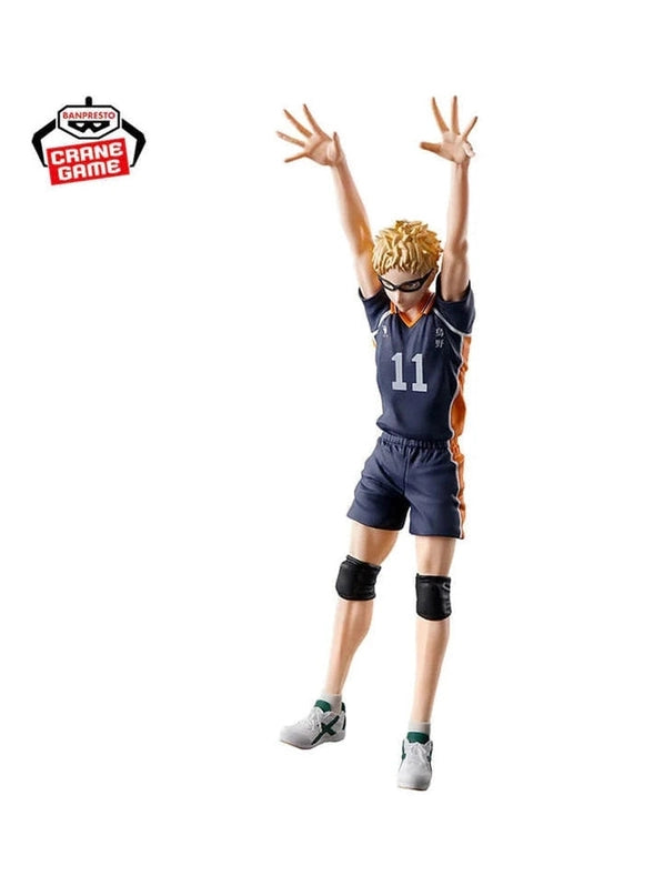 HAIKYU!! FIGURA KEI TSUKISHIMA POSING BANPRESTO COMO NUEVA PREVENTA 3-4 sem.