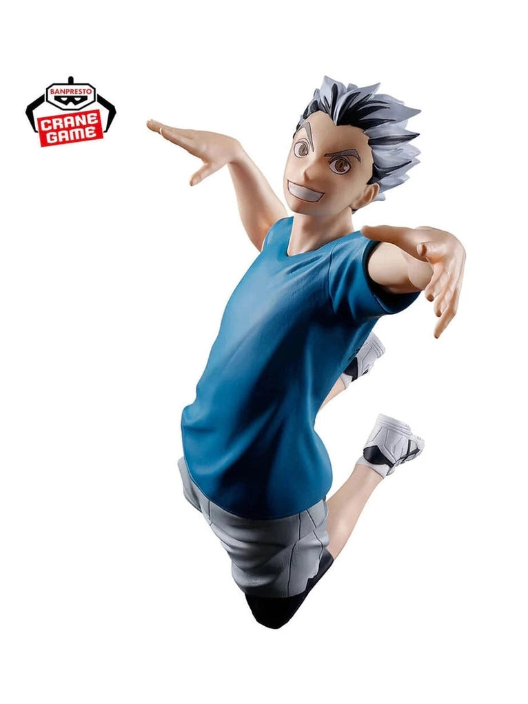 HAIKYU!! FIGURA KOTARO BOKUTO POSING BANPRESTO COMO NUEVA