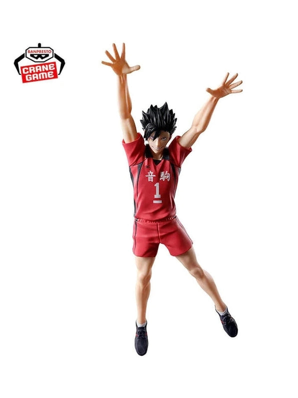 HAIKYU!! FIGURA TETSURO KUROO POSING BANPRESTO COMO NUEVA PREVENTA 3-4 sem.