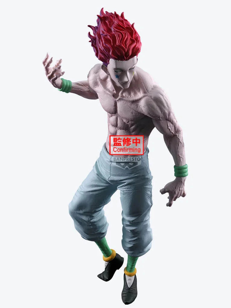 HUNTER X HUNTER FIGURA GRANDISTA HISOKA PRECINTADA STOCK JAPÓN 5-6 sem.