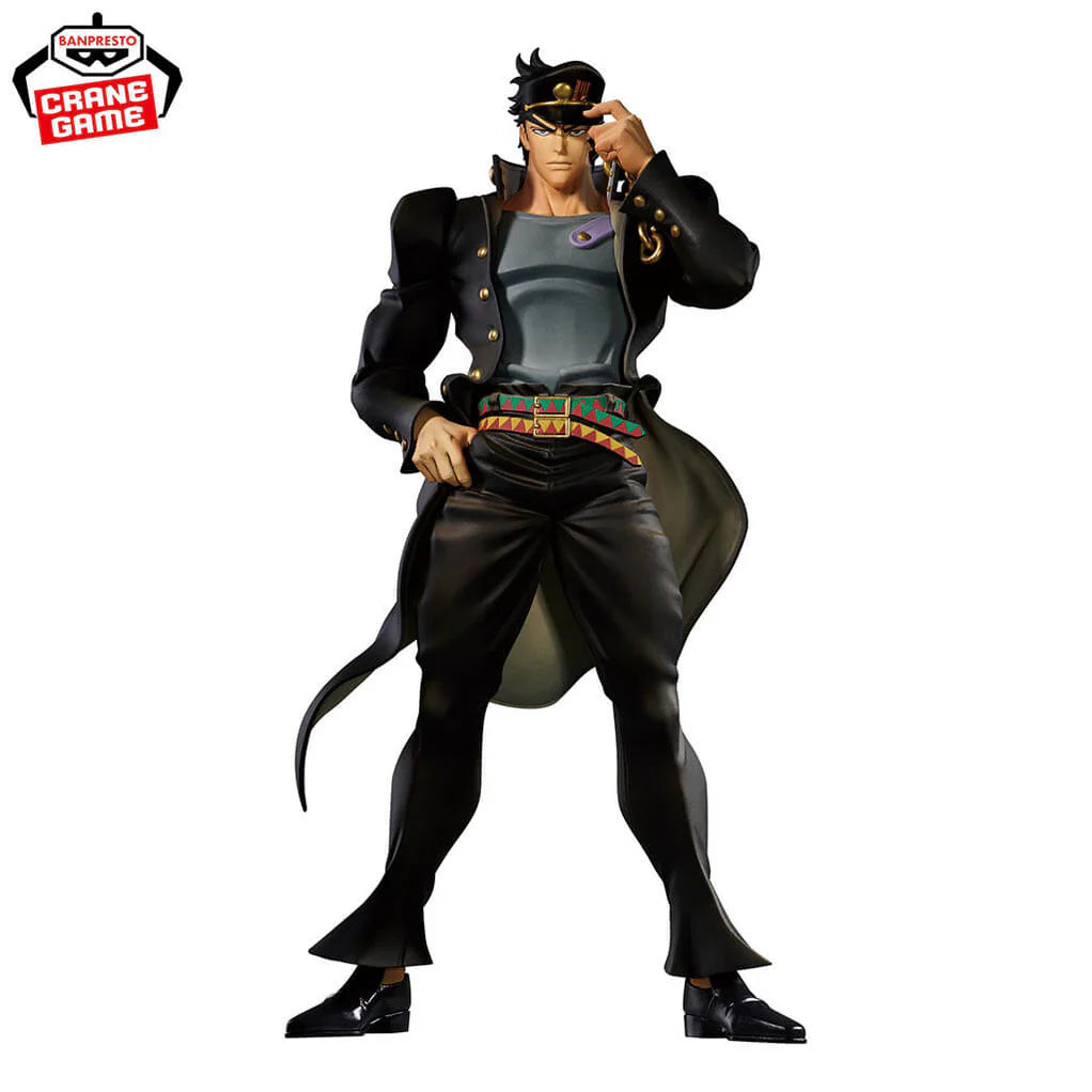 JOJO'S BIZARRE ADVENTURE STARDUST CRUSADERS FIGURA JOTARO KUJO MOMETRIA COMO NUEVA STOCK JAPÓN 5-6 sem.