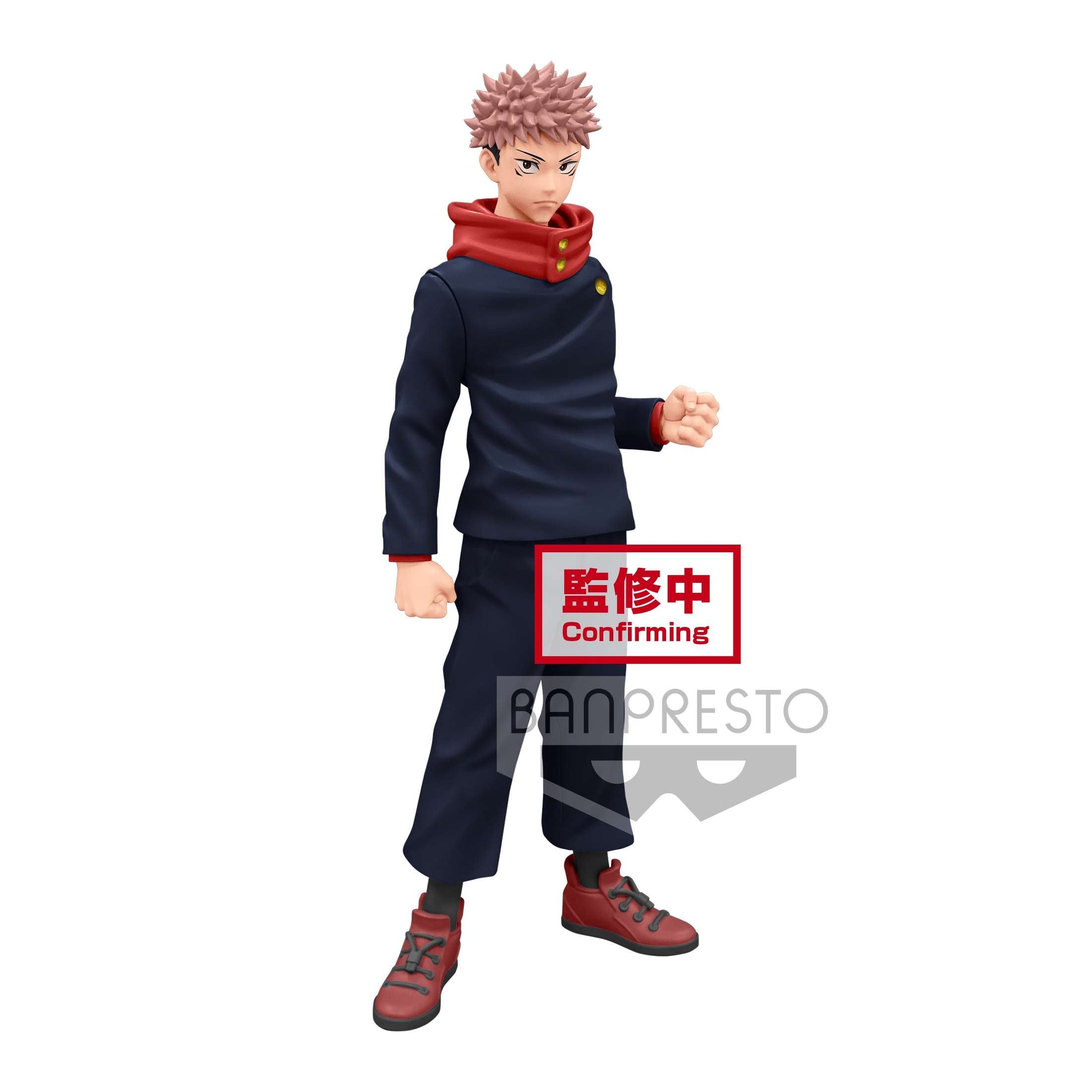 JUJUTSU KAISEN FIGURA YUJI ITADORI BANPRESTO MUY BUEN ESTADO