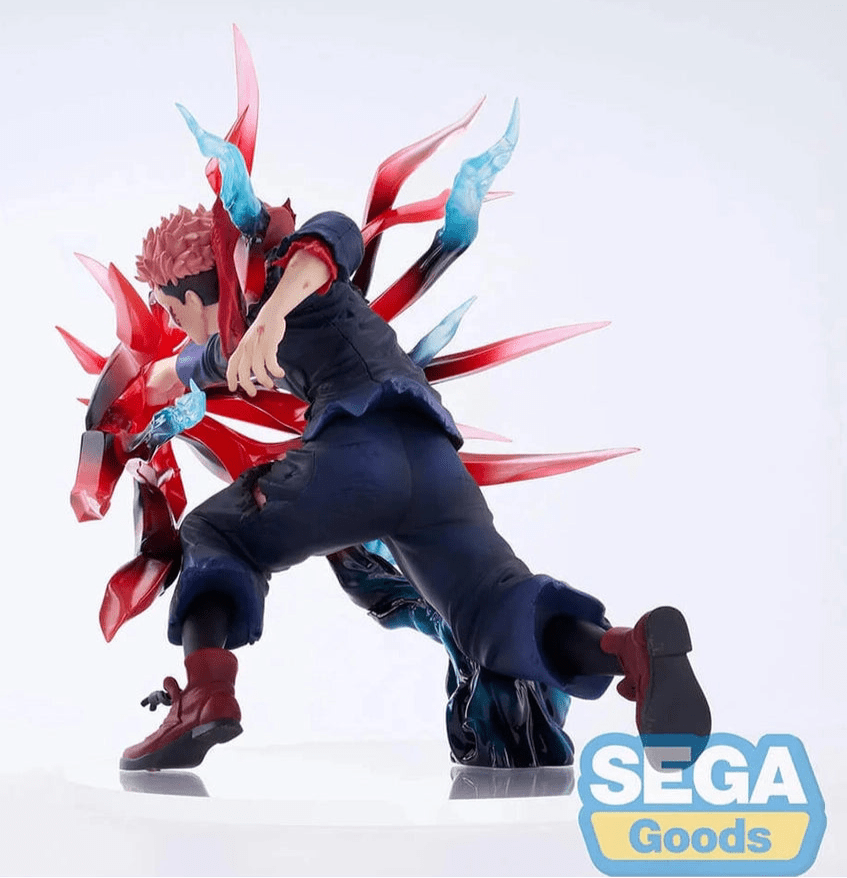 JUJUTSU KAISEN FIGURA YUJI ITADORI BLACK FLASH COMO NUEVA STOCK JAPÓN 5-6 sem.