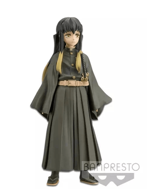 KIMETSU NO YAIBA FIGURA MUICHIRO TOKITO KIZUNA NO SOU VER. SEPIA VOL 14 COMO NUEVA