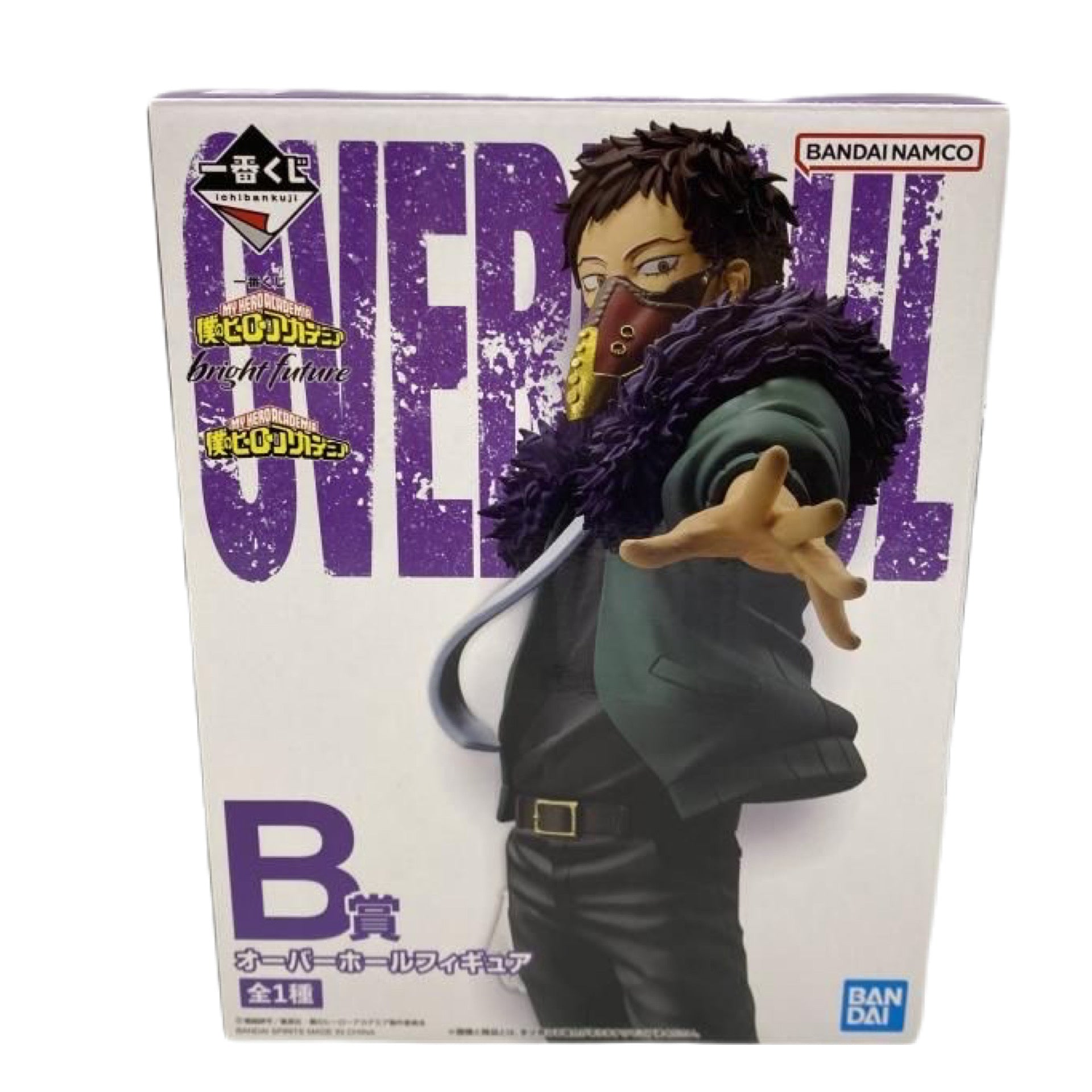 MY HERO ACADEMIA FIGURA BRIGHT FUTURE PRICE B OVERHAUL ICHIBAN KUJI PRECINTADA PREVENTA 3-4 SEM.