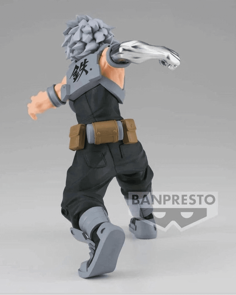 MY HERO ACADEMIA FIGURA TETSU TETSU REAL STEEL THE AMAZING HEROES VOL.34 COMO NUEVA PREVENTA 3-4 sem.
