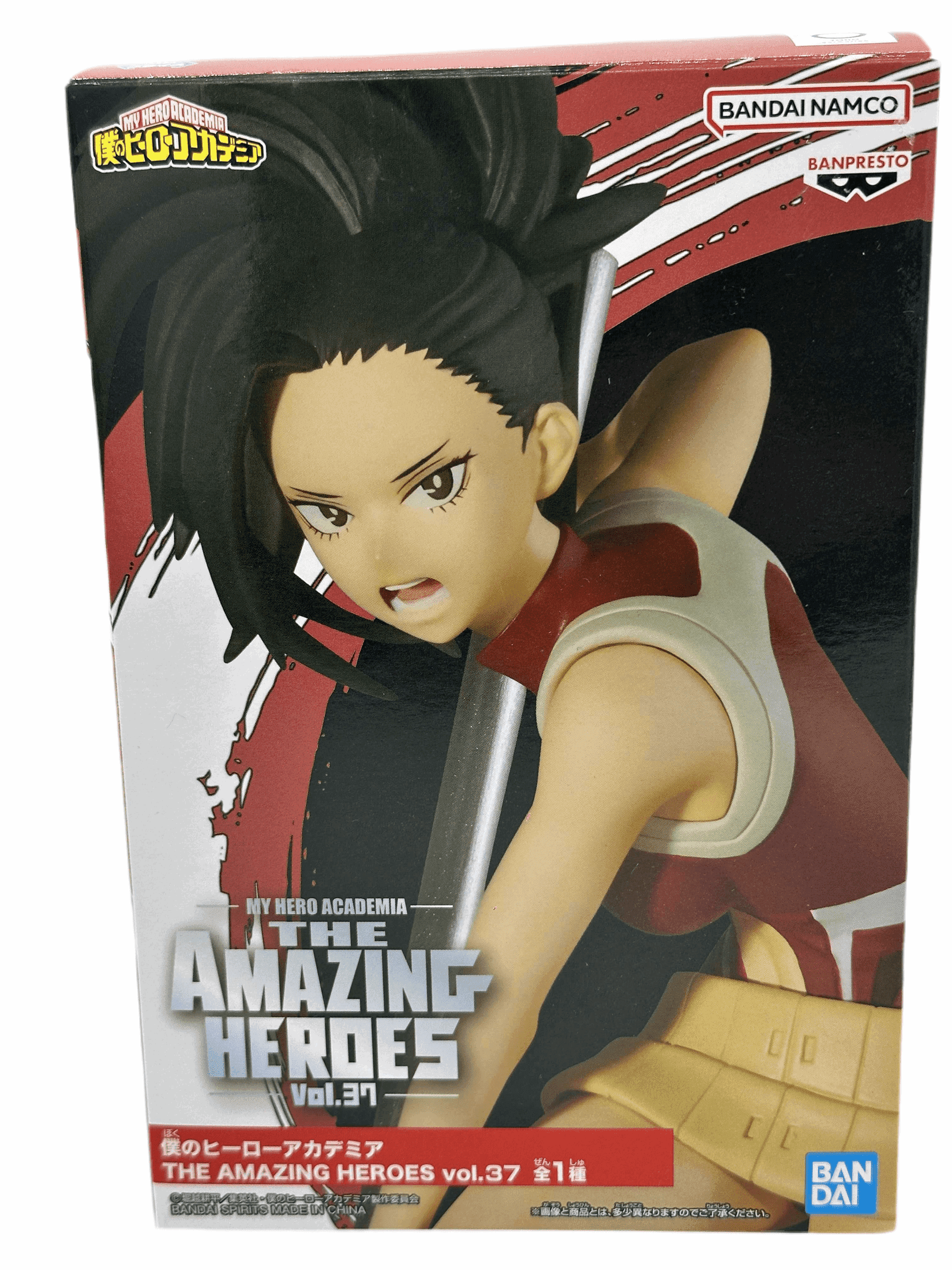 MY HERO ACADEMIA FIGURA THE AMAZING HEROES VOL.37 MOMO YAOYOROZU MUY BUEN ESTADO Banpresto Otaku Village