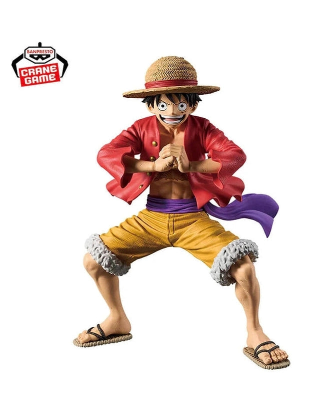 ONE PIECE FIGURA MONKEY D. LUFFY GRANDISTA BANPRESTO COMO NUEVA