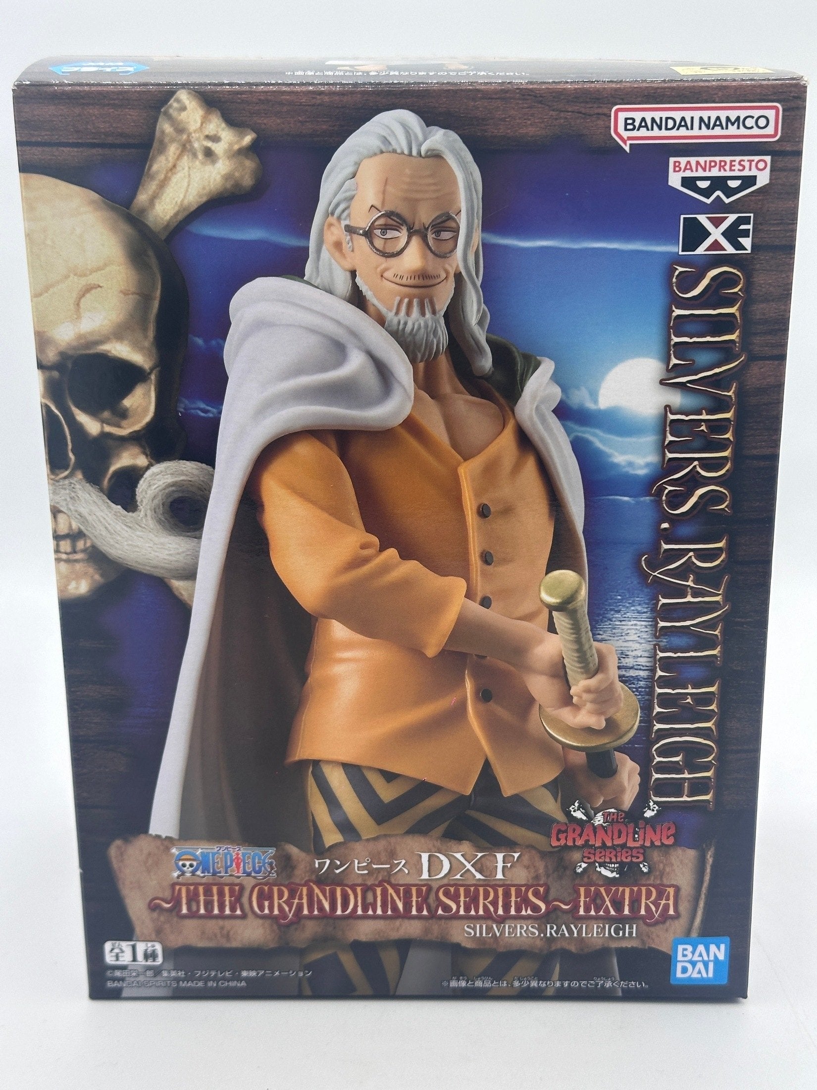 ONE PIECE FIGURA ONE PIECE SILVERS RAYLEIGH ONE PIECE DXF THE GRANDLINE SERIES EXTRA COMO NUEVA PREVENTA 3-4 sem.