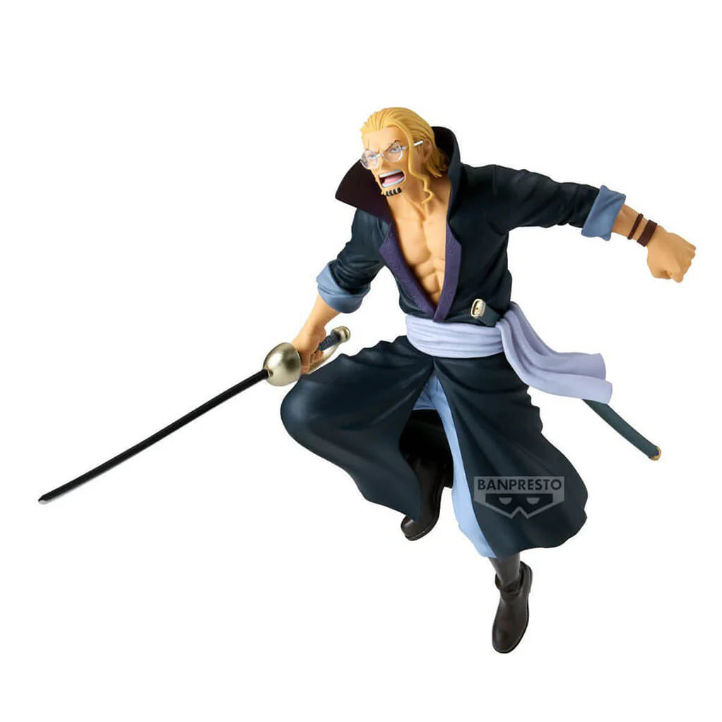 ONE PIECE FIGURA SILVERS RAYLEIGH BATTLE RECORD COLLECTION COMO NUEVA PREVENTA