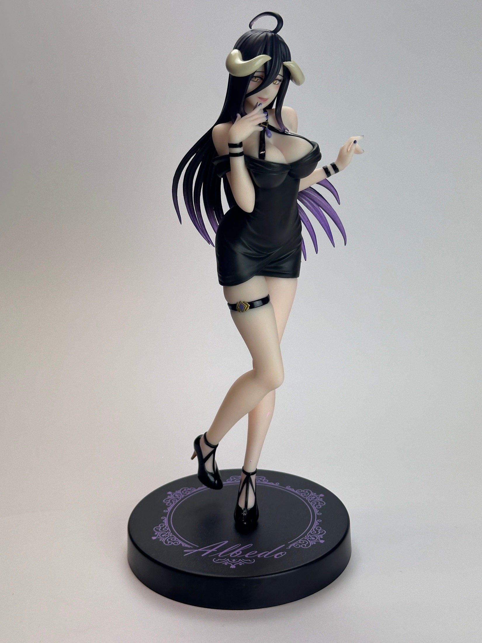 OVERLORD FIGURA ALBEDO TRIO-IT-FIGURE MUY BUEN ESTADO Furyu Otaku Village