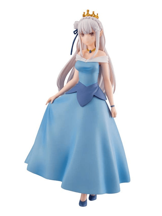 RE:ZERO STARTING LIFE IN ANOTHER WORLD FIGURA FAIRY TALE EMILIA NEMURIHIME PRECINTADA STOCK JAPÓN 5-6 sem.