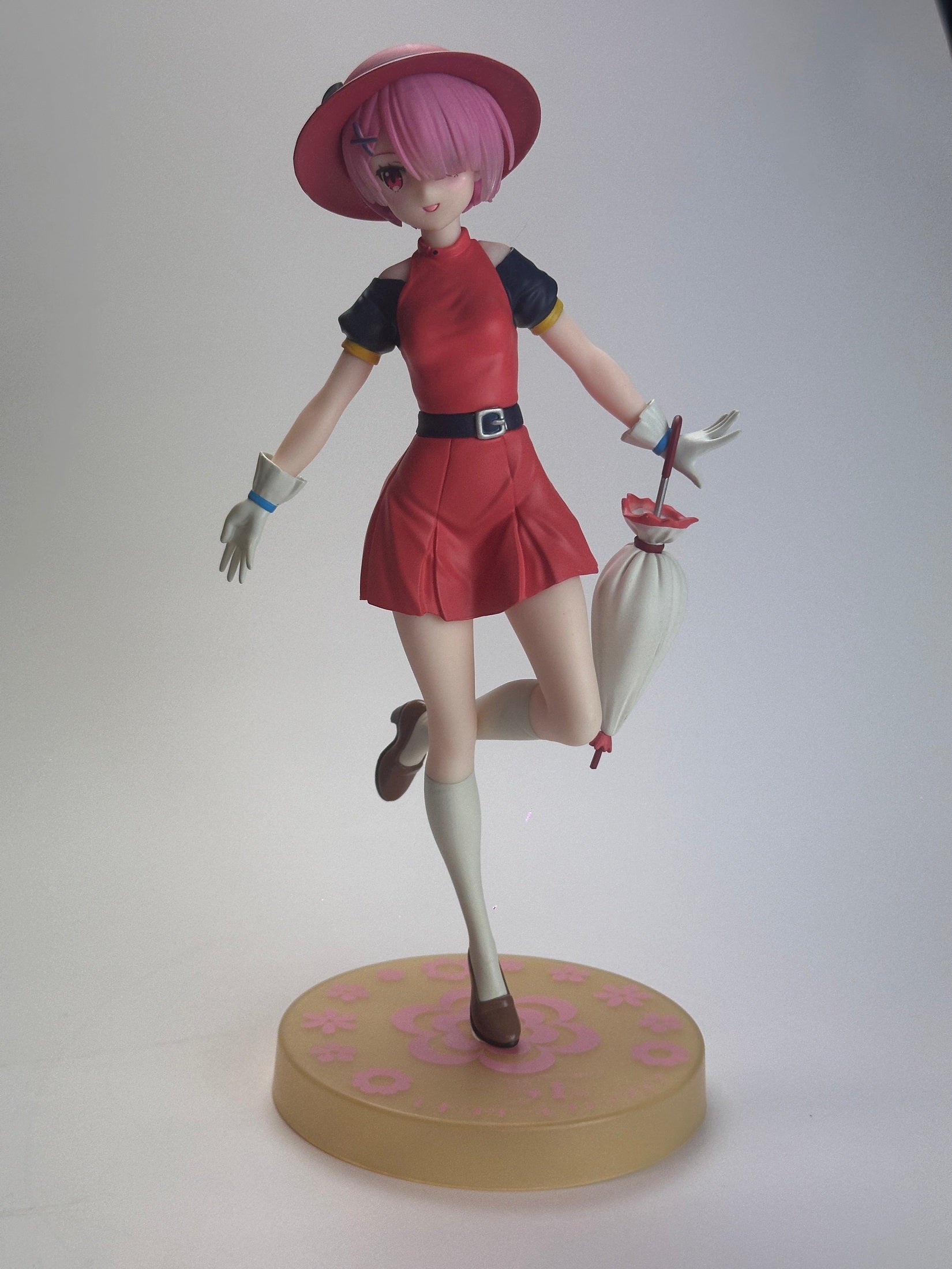 RE: ZERO STARTING LIFE IN ANOTHER WORLD TRIO-TRY-IT FIGURE RAM RETRO GIRL FASHION MUY BUEN ESTADO Furyu Otaku Village
