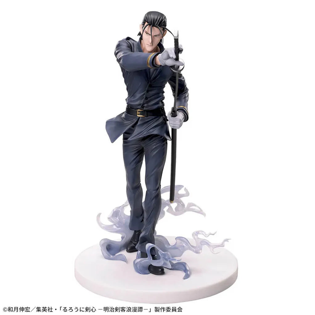 RUROUNI KENSHIN FIGURA HAJIME SAITO LUMINASTA PRECINTADA STOCK JAPÓN 5-6 sem.