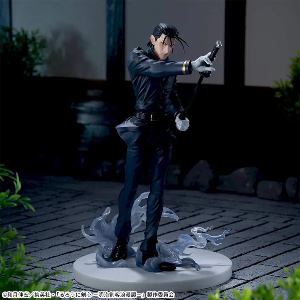 RUROUNI KENSHIN FIGURA HAJIME SAITO LUMINASTA PRECINTADA STOCK JAPÓN 5-6 sem.