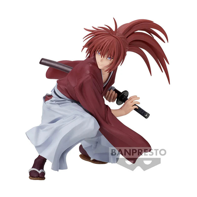 RUROUNI KENSHIN - FIGURA KENSHIN HIMURA VIBRATION STARS COMO NUEVA STOCK JAPÓN 5-6 sem.