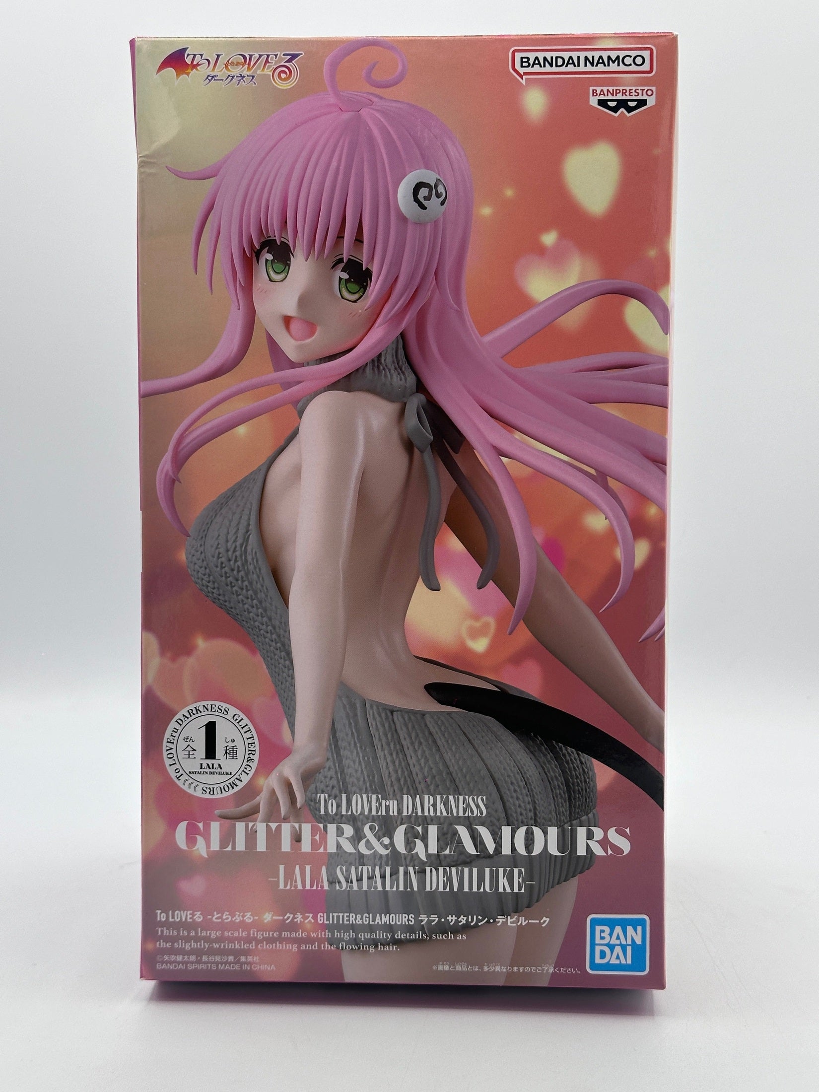 TO LOVE RU DARKNESS FIGURA LALA SATALIN GLITTER AND GLAMOROUS COMO NUEVA