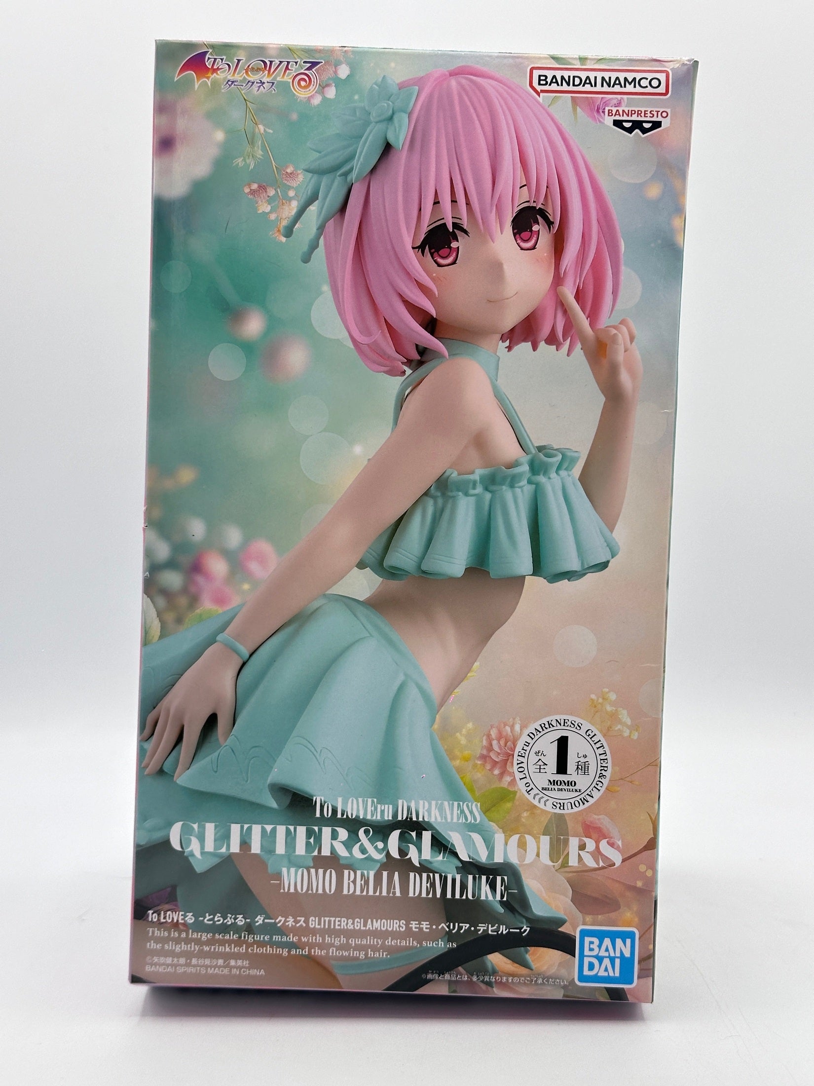 TO LOVE RU DARKNESS FIGURA MOMO BELIA DEVILUKE GLITTER AND GLAMOROUS COMO NUEVA