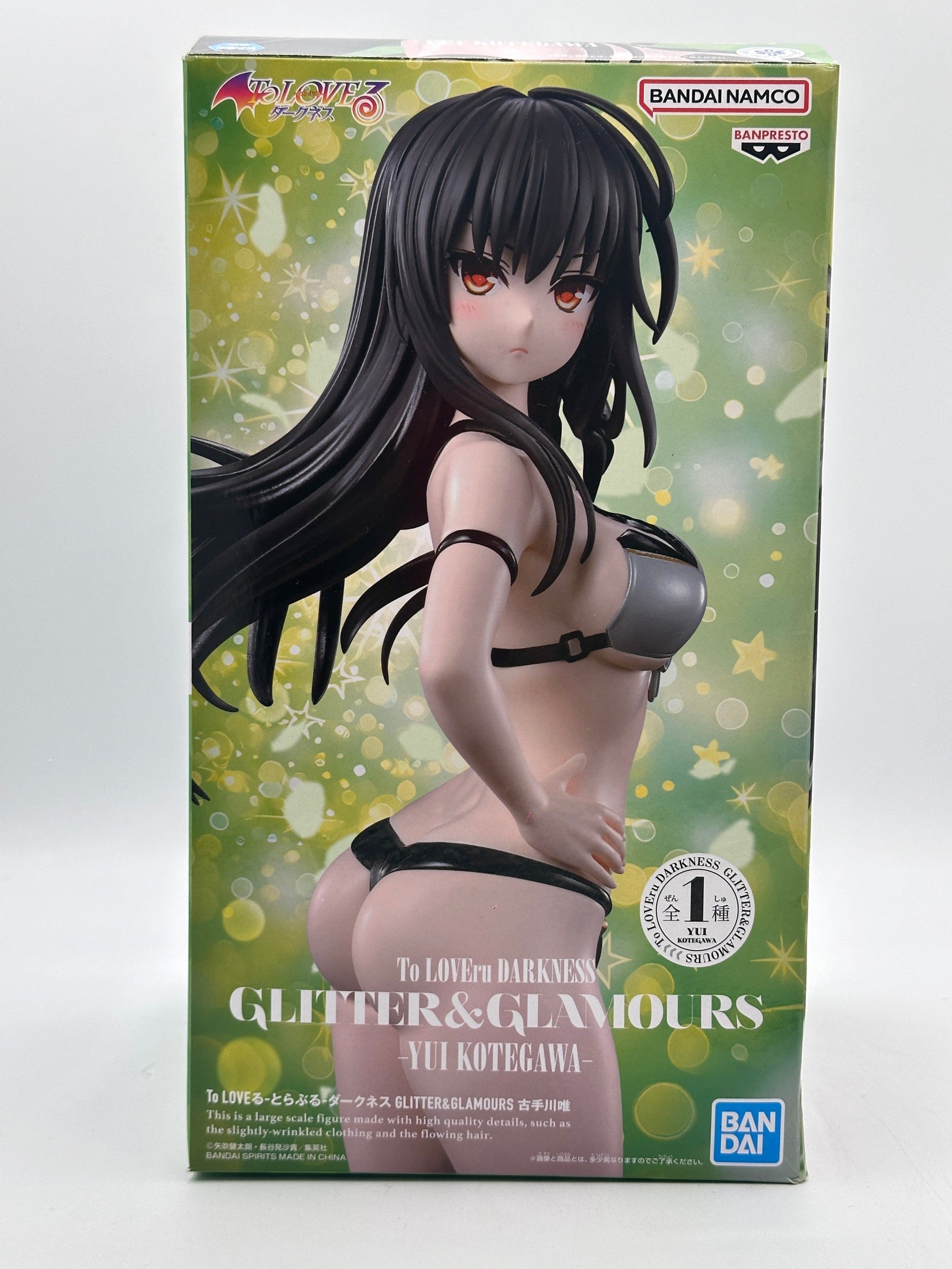 TO LOVE RU DARKNESS FIGURA YUI KOTEGAWA GLITTER AND GLAMOROUS COMO NUEVA